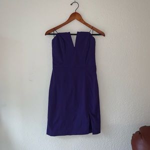 Purple Cocktail Dress
